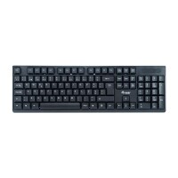 Equip Kabelloses Tastatur und Mausset - PT Layout (QWERTY) - Volle Größe (100%) - Kabellos - RF Wireless - QWERTY - Schwarz - Maus enthalten