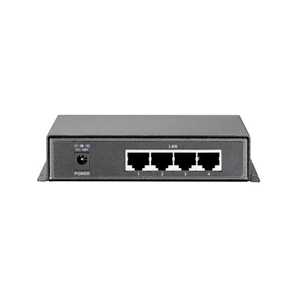 LevelOne 5-Port-Gigabit Ethernet-PoE-Switch - 61.6W - 802.3af PoE - 4 PoE-Ausgängen - Gigabit Ethernet (10/100/1000) - Power over Ethernet (PoE)