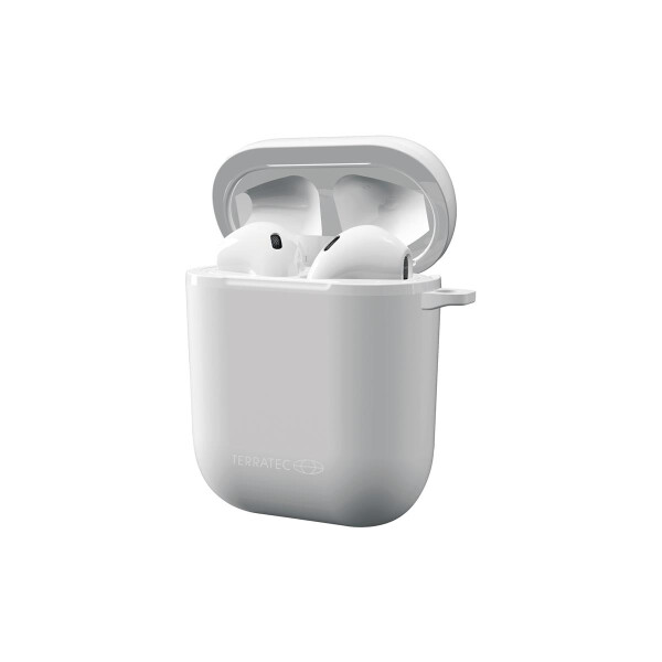 TerraTec ADD Case - Hülle - Apple - AirPods - Polycarbonat - Weiß - 50 mm