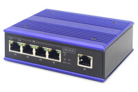 DIGITUS 4 Port Fast Ethernet Netzwerk PoE Switch,...