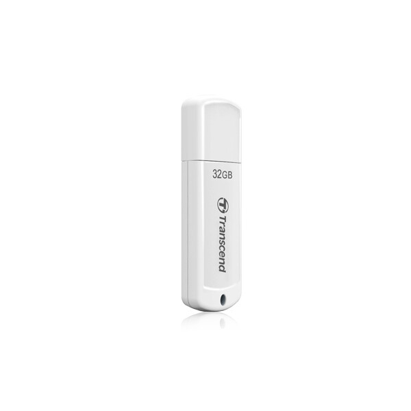 Transcend JetFlash elite 32GB JetFlash 370 - 32 GB - USB Typ-A - 2.0 - Kappe - 8,5 g - Weiß