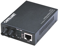 Intellinet Fast Ethernet Medienkonverter - 10/100Base-TX auf 100Base-FX (ST) Multimode - 2 km - 100 Mbit/s - IEEE 802.3 - IEEE 802.3u - Schnelles Ethernet - 10,100 Mbit/s - Voll - Halb - 2000 m