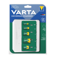 Varta Universal Charger - Nickel-Metallhydrid (NiMH) - Kurzschluß - 9V - AA - AAA - C - D - 4 Stück(e) - Akkus/Batterien enthalten