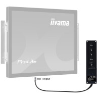 Iiyama RC TOUCHV01 - Monitor - Kabelgebunden - Drucktasten - Schwarz