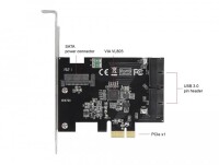 Delock 90387 - PCIe - USB 3.2 Gen 1 (3.1 Gen 1) - China - 5 Gbit/s - Windows 10 Education x64 - Windows 10 Enterprise x64 - Windows 10 Home x64 - Windows 10 Pro x64,... - Karton mit Aufhänger