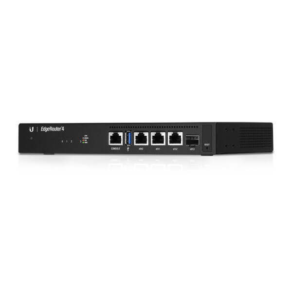 Ubiquiti EdgeRouter 4 - Ethernet-WAN - Gigabit Ethernet - Schwarz