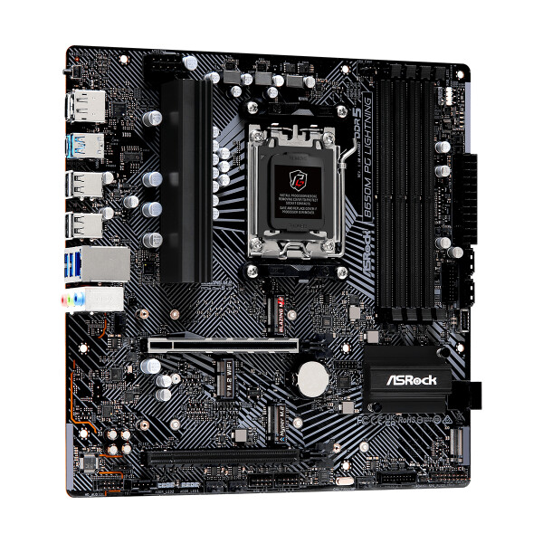 ASRock B650M PG Lightning AM5 mATX DDR5 - AMD Sockel AM5 (Ryzen Zen4)