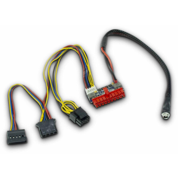 Inter-Tech 88882193 - ATX (20-pin) - SATA 15-pin + Molex (4-pin) - Gerade - Gerade - Mehrfarbig - 35 mm