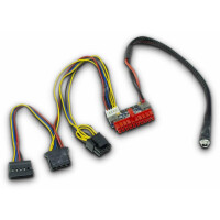 Inter-Tech 88882193 - ATX (20-pin) - SATA 15-pin + Molex...