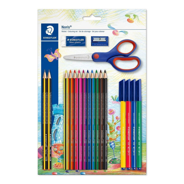 STAEDTLER Noris Colour 187 - 19 Stück(e) - Mehrfarben - Muster - Deutschland - CE - PEFC - Sichtverpackung