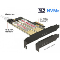 Delock 89630 - PCIe - M.2 - SATA - Passiv - China -...