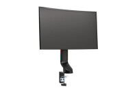 Kensington SmartFit® Platzsparender Single Monitorarm - Klemme /Bolzen - 8 kg - 81,3 cm (32") - Höhenverstellung - Schwarz