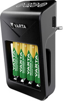 Varta Ladegerät LCD Plug Charger++ 4x AA 2100 mAh - Ladegerät - Nickel-Metallhydrid (NiMH)