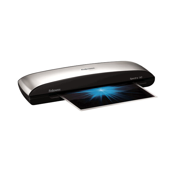 Fellowes Spectra A3 - 32 cm - Kalt-/Warmlaminator - 4 min - 0,125 mm - A4 - Schwarz - Grau