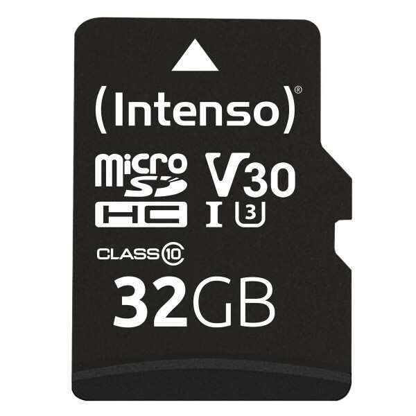 Intenso 3433480 - 32 GB - MicroSDHC - Klasse 10 - UHS-I - 100 MB/s - 45 MB/s