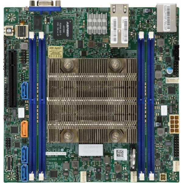 Supermicro MBD-X11SDV-8C-TLN2F - Intel - FCBGA2518 - Intel® Xeon® - D-2141I - DDR4-SDRAM - 512 GB