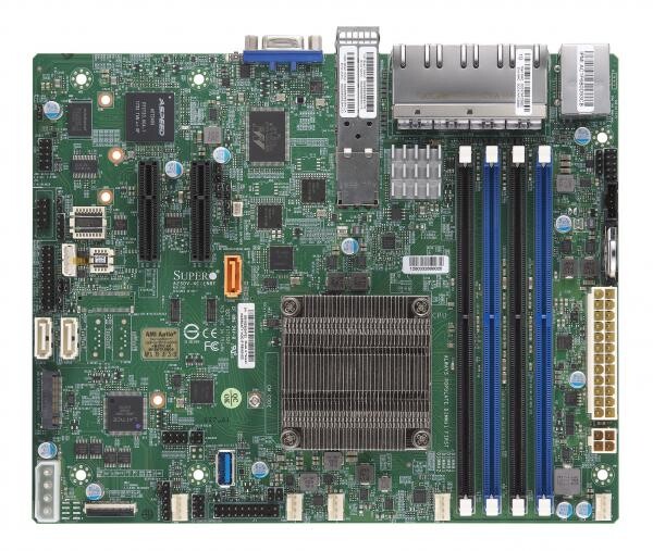 Supermicro Motherboard A2SDV-4C-LN10PF retail pack - Mainboard - ATX