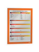 Durable DURAFRAME - A4 - Orange - Hochformat/Querformat - 10 Stück(e)