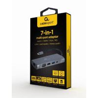 Gembird A-CM-COMBO7-01 - USB 3.2 Gen 1 (3.1 Gen 1) Type-A...