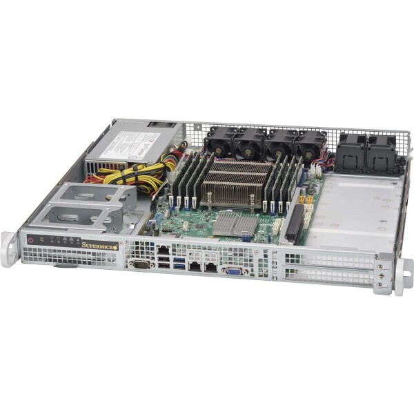 Supermicro CSE-515-350 - Rack - Server - Silber - 1U - Ventilatorausfall - HDD - LAN - Leistung - System - Platinum Level Certified USA - UL listed - FCC Canada - CUL listed Germany - TUV Certified...
