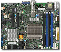Supermicro X10SDV-7TP4F - Intel - BGA 1667 - D-1500 - 35 W - DDR4-SDRAM - 128 GB