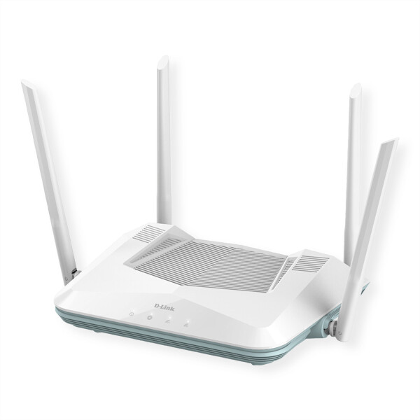 D-Link R32 - Wi-Fi 6 (802.11ax) - Dual-Band (2,4 GHz/5 GHz) - Ethernet/LAN - Weiß - Desktop-/Pol-Router