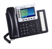 Grandstream GXP2140 - IP-Telefon - Schwarz - Kabelgebundenes Mobilteil - 4 Zeilen - LCD - 10,9 cm (4.3")