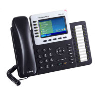 Grandstream GXP2140 - IP-Telefon - Schwarz - Kabelgebundenes Mobilteil - 4 Zeilen - LCD - 10,9 cm (4.3 Zoll)