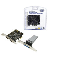 LogiLink PC0033 - PCIe - Parallel - Seriell - RS-232 - PC - NetMOS - Windows 2000 Professional - Windows 7 Home Premium - Windows 7 Professional - Windows 7 Ultimate,...