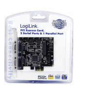 LogiLink PC0033 - PCIe - Parallel - Seriell - RS-232 - PC - NetMOS - Windows 2000 Professional - Windows 7 Home Premium - Windows 7 Professional - Windows 7 Ultimate,...