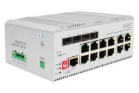 DIGITUS 8 Port Gigabit Ethernet Netzwerk PoE Switch,...