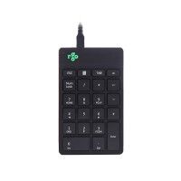 R-Go Numpad Break R-Go  - Kabelgebunden - Schwarz - USB - Universal - 1,5 m - Schwarz