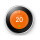 Google Nest Learning Thermostat - WLAN - 802.11a,802.11b,802.11g,Wi-Fi 4 (802.11n) - Weiß - LCD - 53 x 53 mm - 480 x 480 Pixel