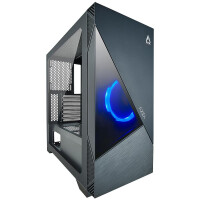 AZZA Eclipse - Midi Tower - PC - Schwarz - ATX - 16,5 cm...