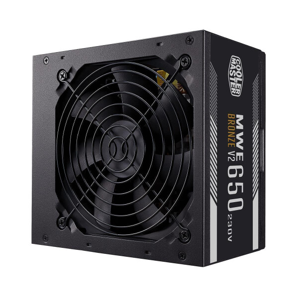 Cooler Master MWE 650 Bronze 230V V2 - 650 W - 220 - 240 V - 50 - 60 Hz - 5 A - Aktiv - 120 W