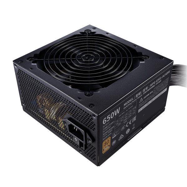 Cooler Master MWE 650 Bronze 230V V2 - 650 W - 220 - 240 V - 50 - 60 Hz - 5 A - Aktiv - 120 W