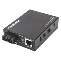 Intellinet Gigabit PoE+ Medienkonverter, 1000Base-T...
