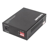 Intellinet Gigabit PoE+ Medienkonverter, 1000Base-T...