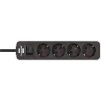 Brennenstuhl 1153240020 - 1,5 m - Drinnen - IP20 - Weiß - 4 AC-Ausgänge - 90 mm