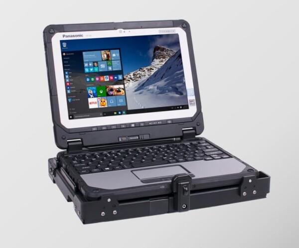 Panasonic PCPE-GJ20V07 - Kabelgebunden - Schwarz - 75 x 75 mm - Panasonic - TOUGHBOOK 20 clamshell model only - 295 mm