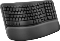 Logitech 920-012327 - Volle Größe (100%) - Kabellos - RF Wireless + Bluetooth - Membran Key Switch - QWERTZ - Graphit