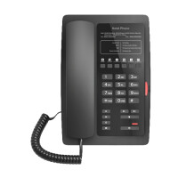 Fanvil H3W - IP-Telefon - Schwarz - Kabelgebundenes Mobilteil - Im Band - Out-of band - SIP-Info - 2 Zeilen - G.711a,G.711u,G.722,G.729ab,OPUS,iLBC