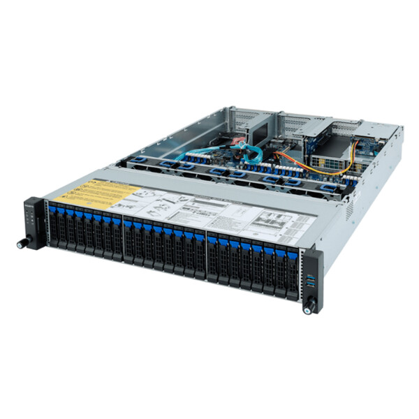 Gigabyte Barebone R282-Z91 rev. A00 Dual Sockel SP3 - Serial Attached SCSI (SAS) - Serial ATA