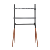 LogiLink BP0078 - Schwarz - Aluminium - Schwarz - Aluminium - Stahl - Walnuss - Holz