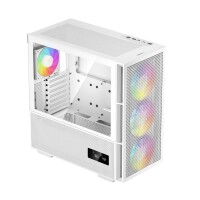 Deepcool CH560 DIGITAL WH - Midi Tower - PC - Weiß - ATX - EATX - micro ATX - Mini-ITX - ABS - Stahl - Gehärtetes Glas - Multi