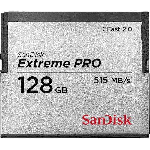 SanDisk Extreme Pro - Cfast - 128 GB - Parallel