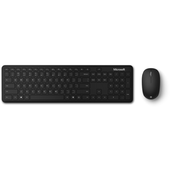 Microsoft Bluetooth Desktop - Volle Größe (100%) - Bluetooth - Membran Key Switch - Schwarz - Maus enthalten