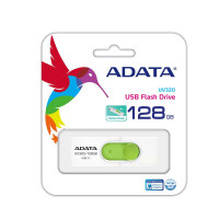 ADATA UV320 - 128 GB - USB Typ-A - 3.2 Gen 1 (3.1 Gen 1) - Dia - 7,9 g - Grün - Weiß