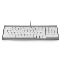 Bakker UltraBoard 960 - Mini - USB - QWERTZ - Grau -...