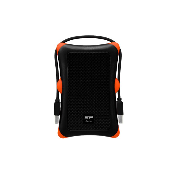 Silicon Power Armor A30 - HDD / SSD-Gehäuse - USB Anschluss - Schwarz - Orange